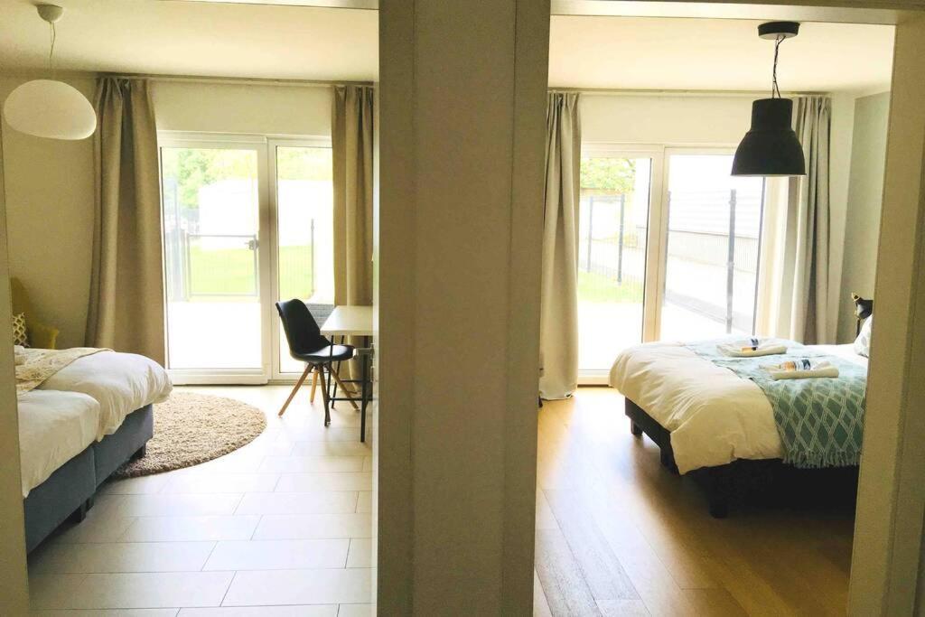 لوكسمبورغ Large Family Retro Flat In City Center- Large Terrace & Garden View, Free Parking المظهر الخارجي الصورة